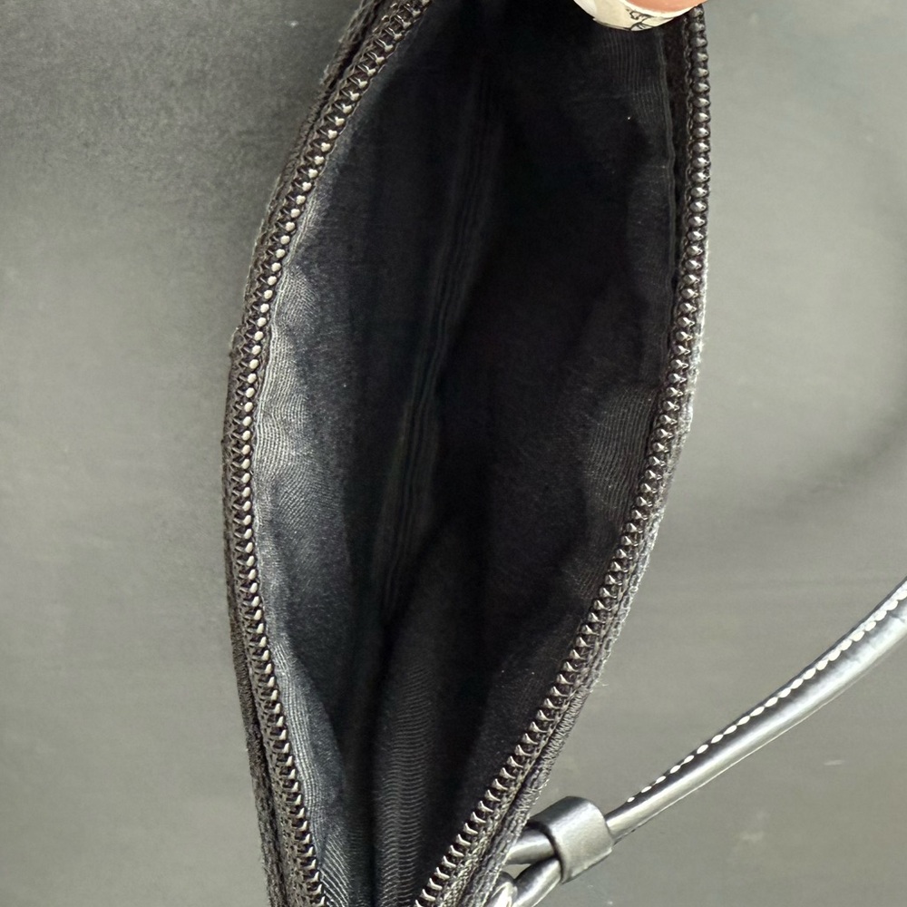 Coach Black Wristlet with Tag Detail - Picture 6 of 8